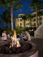 Fire pit at the Hyatt Regency Huntington Beach // (c) 2008