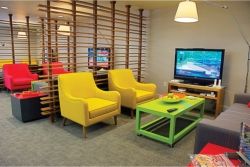 The Avatar Hotel’s commons lounge // © Mark Adams for Joie de Vivre Hospitality 2010