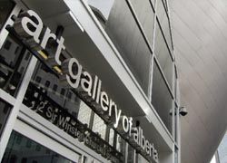 The Art Gallery of Alberta recently reopened this January. // (C) 2010 Joe Vare