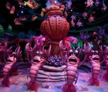 The Sea Creature Chorus from The Little Mermaid - Ariel’s Undersea Adventure at Disney's California Adventure // (c) 2011 Disney
