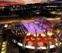 This winter, W Scottsdale will transform its WET pool deck into a hybrid ice rink. // (c) 2012 W Scottsdale