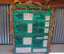 Pete’s Pierside serves fresh, locally sourced seafood. // © 2010 Janeen Christoff