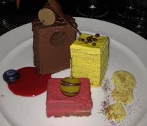Symphony of Chocolate: Cappuccino Chocolate Cake, White Chocolate Mousse and Dark Chocolate Parfait// © 2012 Deborah Dimond Symphony of Chocolate: Cappuccino Chocolate Cake, White Chocolate Mousse and Dark Chocolate Parfait// © 2012 Deborah Dimond