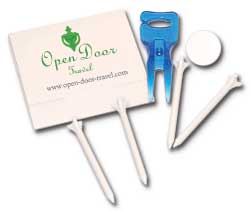 Personalized golfing supplies