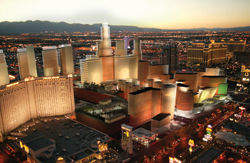 A rendering of CityCenter on the Las Vegas Strip // (c) MGM Mirage