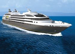 An artist's rendering of the Le Boreal // (c) 2010 Compagnie Du Ponant