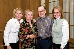 From left to right: Ellen Bettridge, American Express Retail Travel Network; Kathy Falkensammer and Leo Falkensammer, Plaza Travel; and Lynne Bigger, American Express Consumer Travel Network.