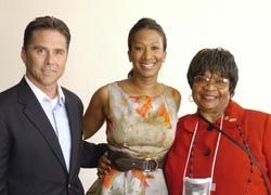 From left to right: Andrew Neubauer, Sheraton Nassau Beach Resort; Nicole A. Avant, U.S. ambassador to the Bahamas; and Henri Anna Davis, Travel Professionals of Color