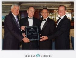 America’s Vacation Center/Avoya Travel was honored as a top luxury travel specialist by Crystal Cruises // (c) 2010 Crystal Cruises/AVC