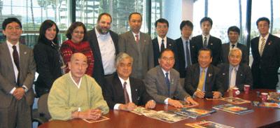 Japan delegation visits TAW office // (c) 2007