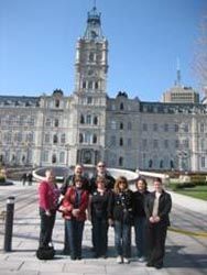 Agents in Quebec (c) 2010 Anderson Vacations