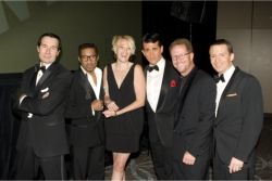 The Rat Pack entertains Montrose Travel staff // (c) 2008 The Rat Pack entertains Montrose Travel staff // (c) 2008