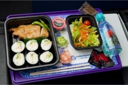 Ono Bistro Meal on Hawaiian Airlines // (c) 2009