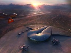 Spaceport America rendering // (c) 2009