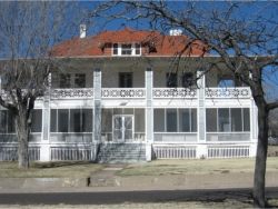 The commanding officer’s home, built in 1911, is a highlight of historic Fort Bayard. // © 2010 Fort Bayard Historic Preservation Society
