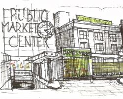 Sketching in Seattle // (c) 2009