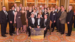 Awards night at this year’s Vcom International Conference and Trade Show honored preferred suppliers and member agents. // (c) Vacation.com