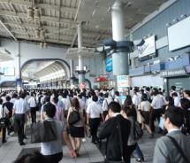 Tokyo's train stations are as crowded as ever. // (c) 2011 Pride Travel / S. Nathan DePetris