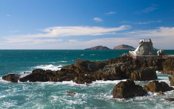Lookout at Mazatlan coast Mexico (photo via belfasteileen / iStock / Getty Images Plus)