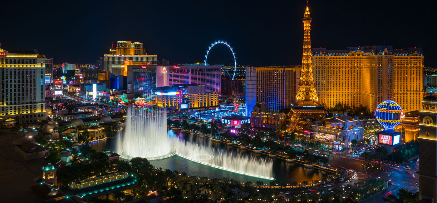 Image: The Las Vegas Strip at night. (Photo via  f11photo/iStock/Getty Images Plus) (f11photo / iStock / Getty Images Plus)