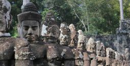 Buddha statues at Siem Reap