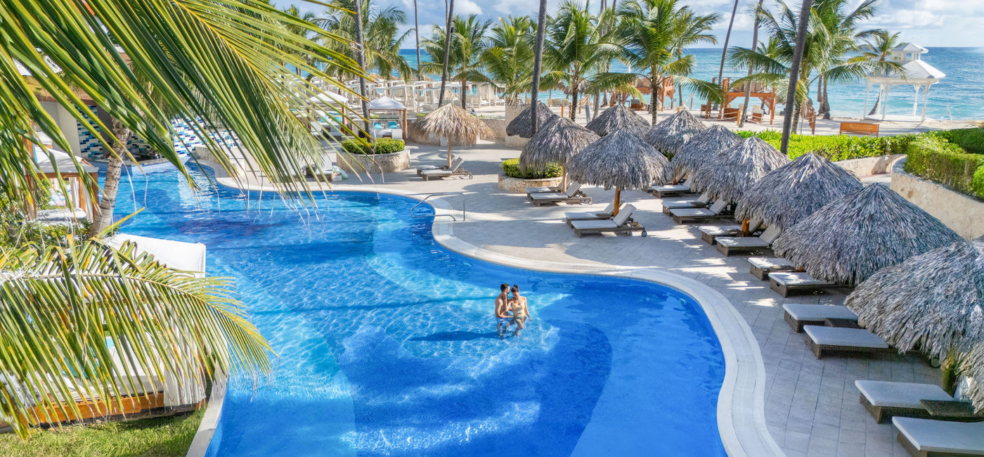 Image: Mirage Club pool at the Majestic Mirage Punta Cana (Photo Credit: Majestic Resorts)