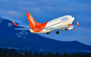 Air North plane in flight
