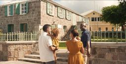 Greg Phillip (right) of Nevis Sun Tours