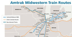 Amtrak, train routes, midwest train routes, borealis