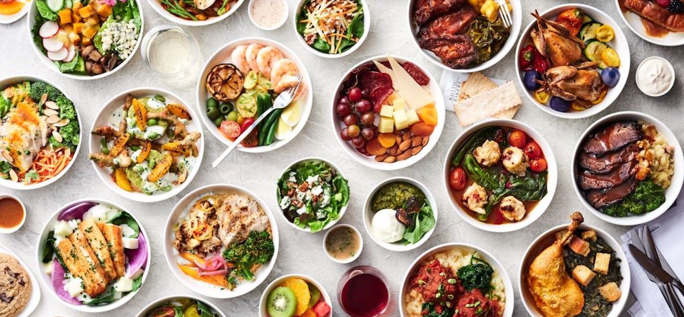 Image: Various items included in Delta's 2023 onboard menu refresh. (photo courtesy of Delta Air Lines)