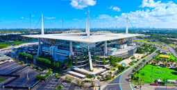 Hard Rock Stadium in Miami Gardens, Florida