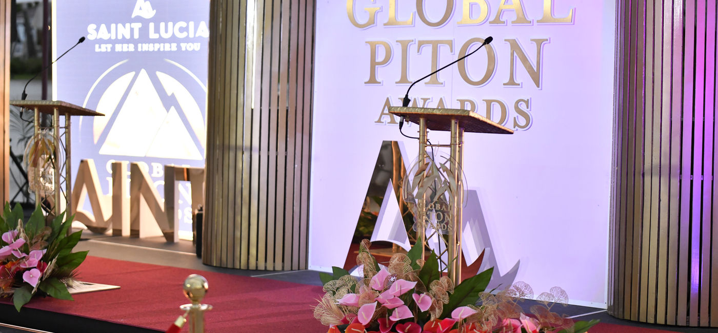 Image: The Global Piton Awards ceremony (Photo Credit: Saint Lucia Tourism Authority)