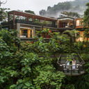 Located in Ecuador's cloud forest, the 24-room hotel is immersed in nature
