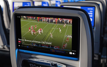 Customers can watch from their Starlink-enabled seatback screens
