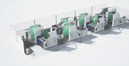Micro-X self-screening pod concept design 