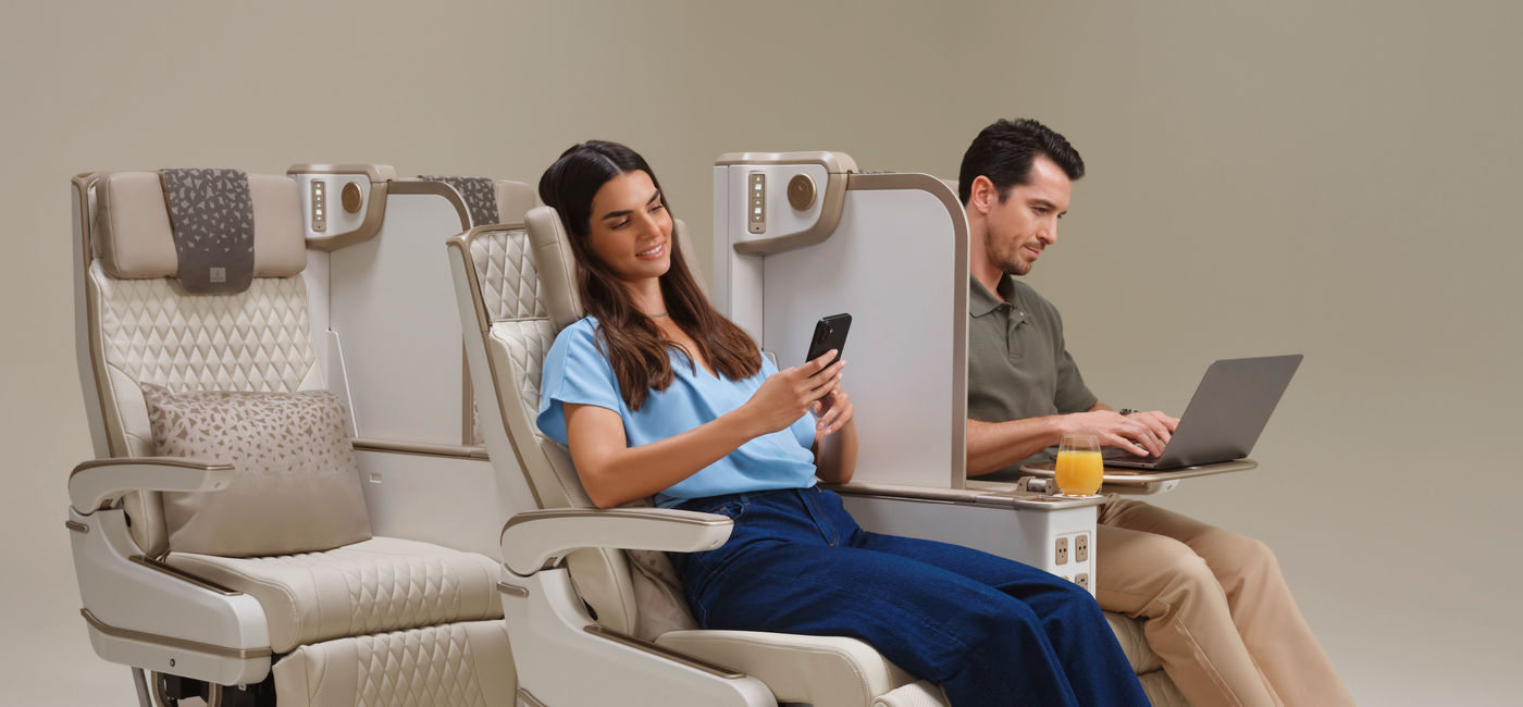 Image: Tout ca, et port USB-C aussi ! (Source: Courtesy Emirates)