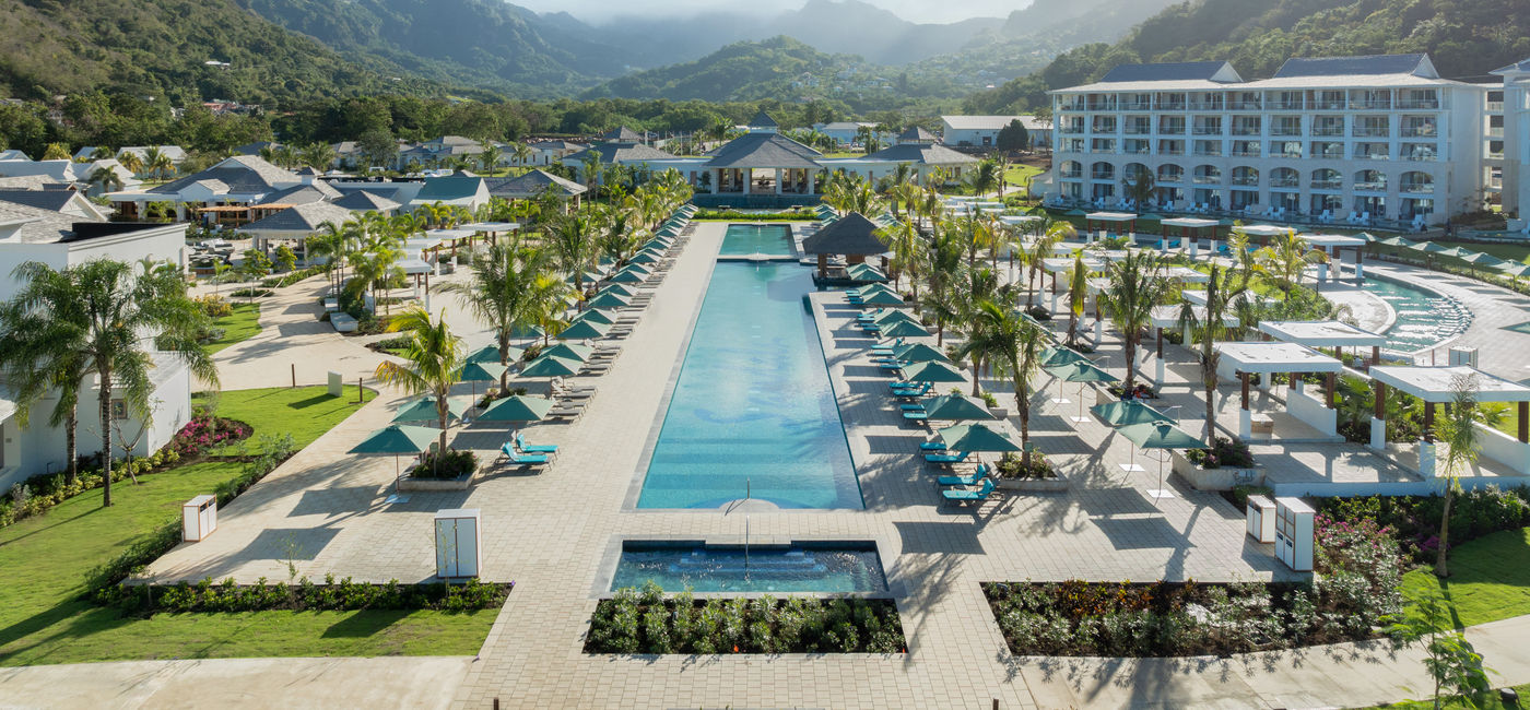 Image: Sandals Saint Vincent and the Grenadines- Aerial Pool to Lobby (Photo Credit: Sandals)