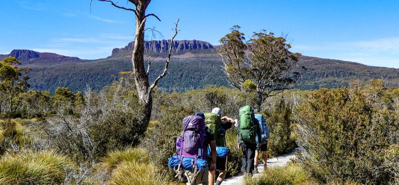 Image: Hiking in Tasmania (Intrepid Travel)