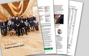 Air Canada rapport annuel