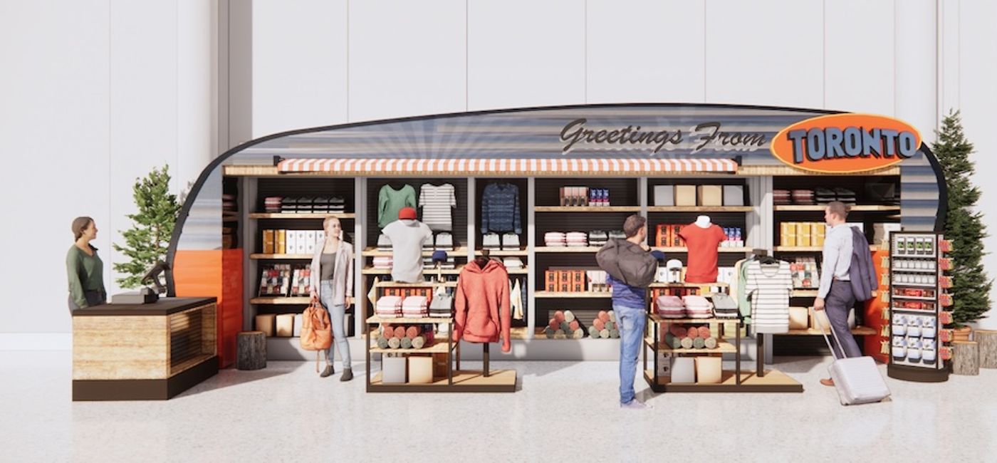 Image: Greetings from Toronto rendering (Photo Credit: Paradies Lagardère)