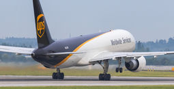 A UPS plane at Louisville International Airport