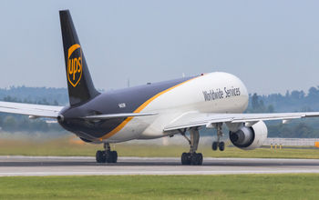 A UPS plane at Louisville International Airport