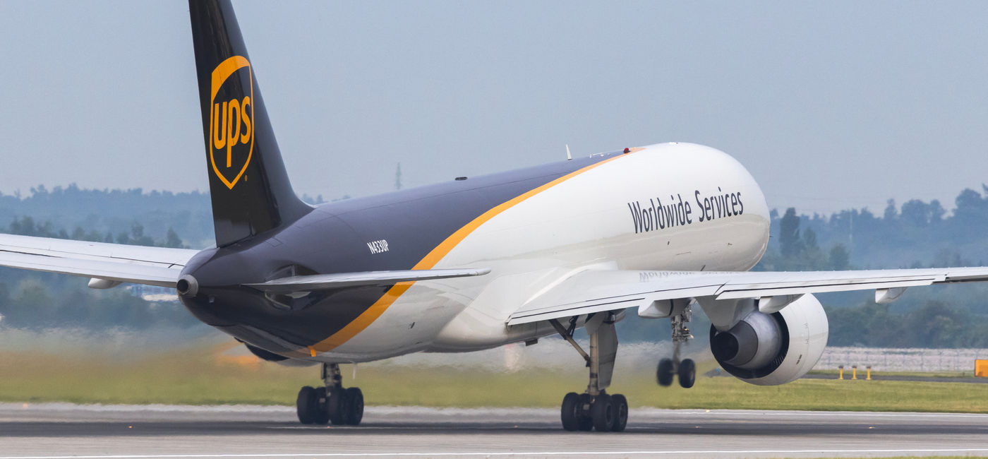 Image: A UPS plane at Louisville International Airport. (Photo Credit: kamilpetran/Adobe)