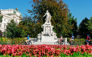 Statue of Mozart in Vienna