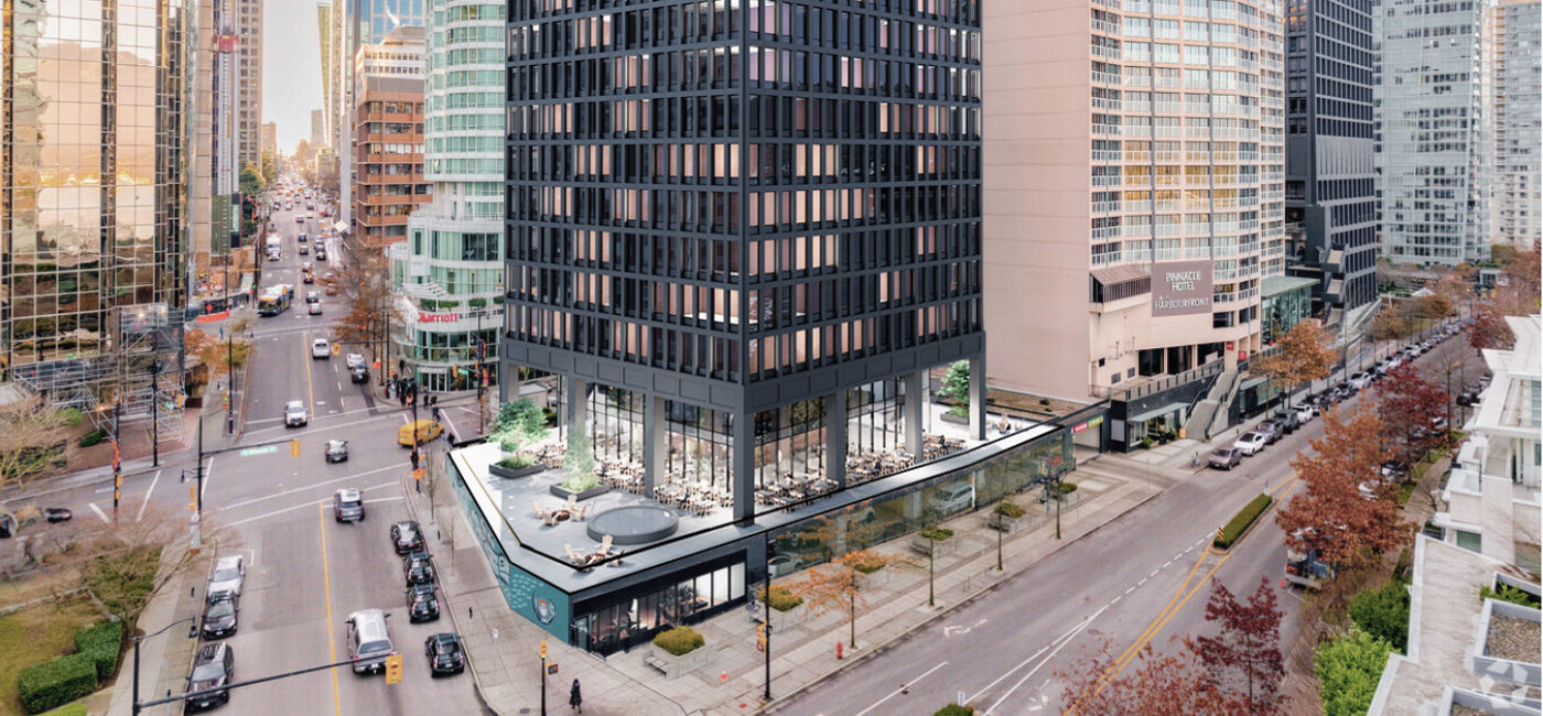 Image: Le nouvel Hôtel Le Germain Vancouver prendra place dans le quartier de Coal Harbour (Source: Le Germain)