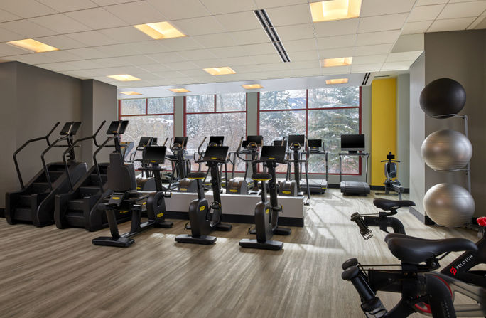 The spacious Athletic Club offers state-of-the-art cardio and fitness equipment The spacious Athletic Club offers state-of-the-art cardio and fitness equipment