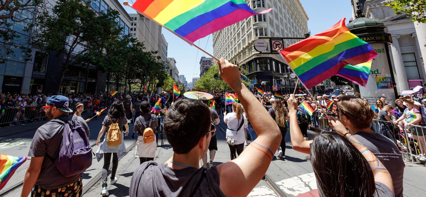 Image: San Francisco Pride. (Photo Credit: San Francisco Travel Association)