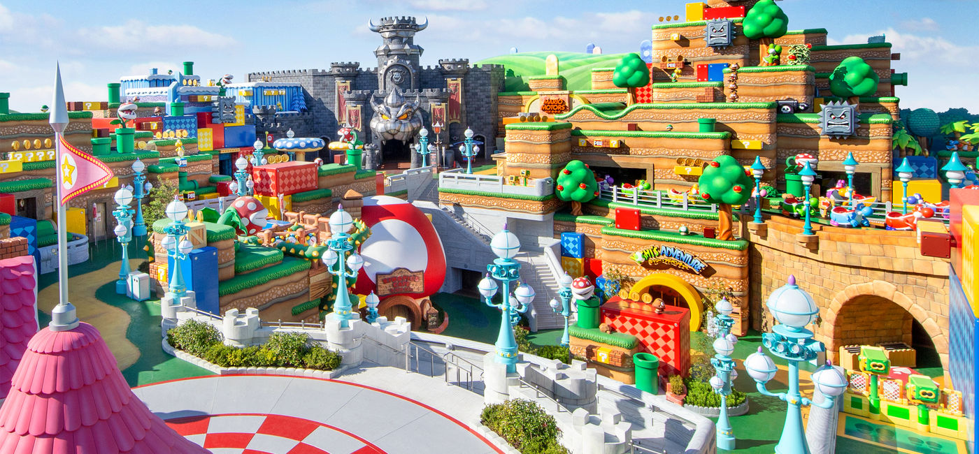 Image: Super Nintendo World at Universal Studios Japan. (photo courtesy of Universal Studios Japan)