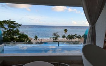 Sandals Dunn's River, Jamaica, Resort, all-inclusive, hotel, baclony, skypool suite