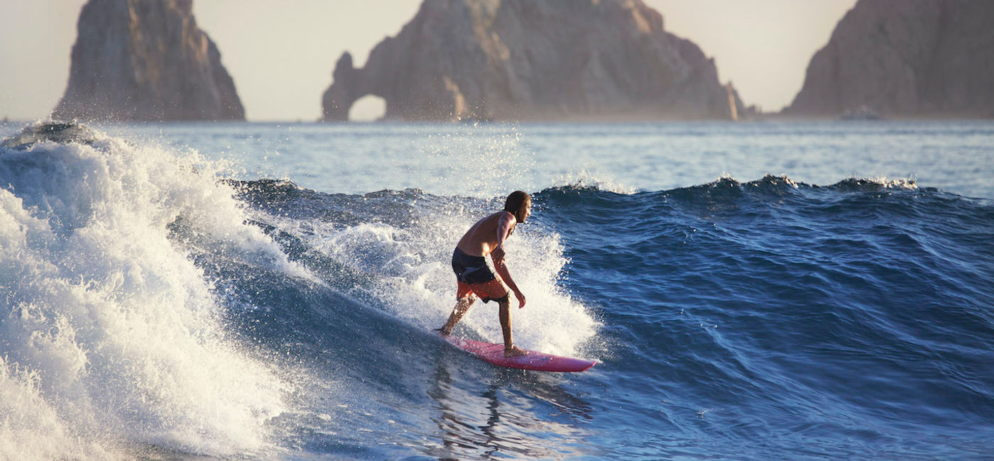 Image: Surfing in Los Cabos. (photo via Los Cabos Tourism Board)
